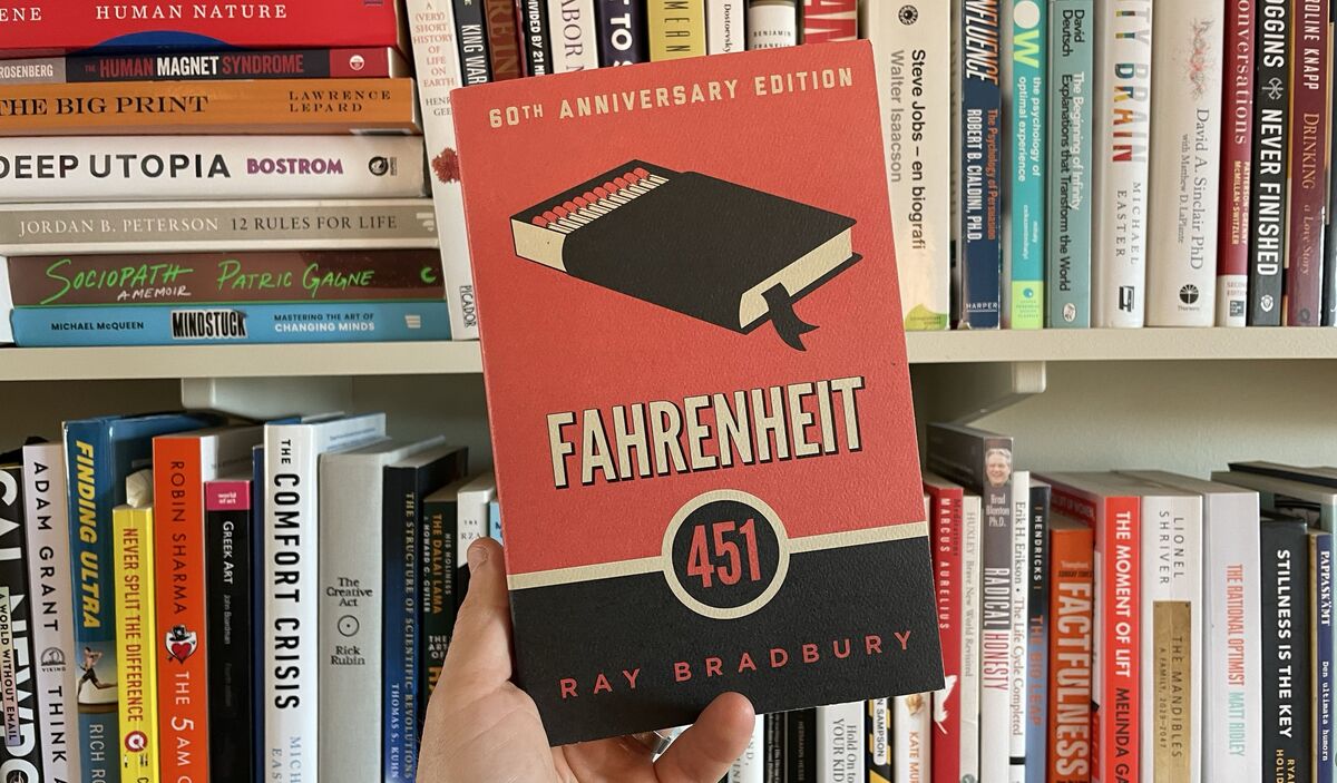Fahrenheit 451 by Ray Bradbury - BookLab by Bjorn
