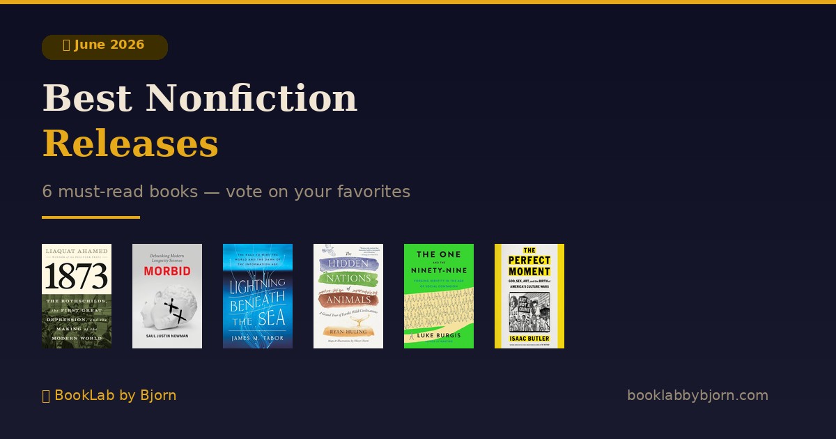 8 Best Nonfiction Books Coming Out in June 2026 — Must-Read New ...