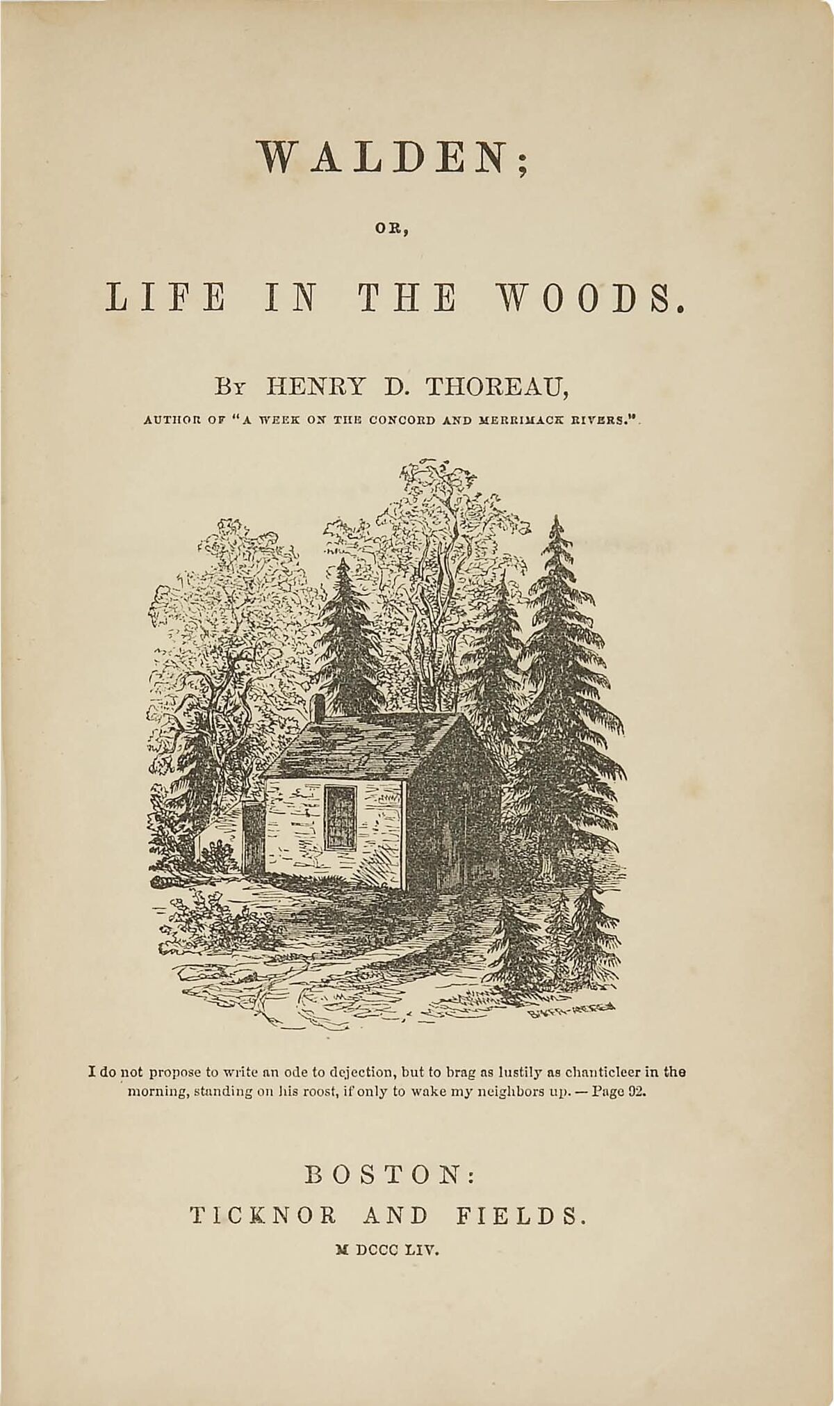 Walden by Henry David Thoreau — BookLab by Bjorn